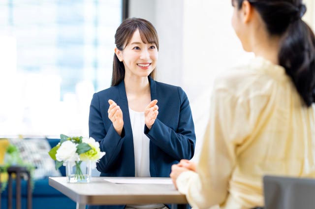 就職相談ブース
