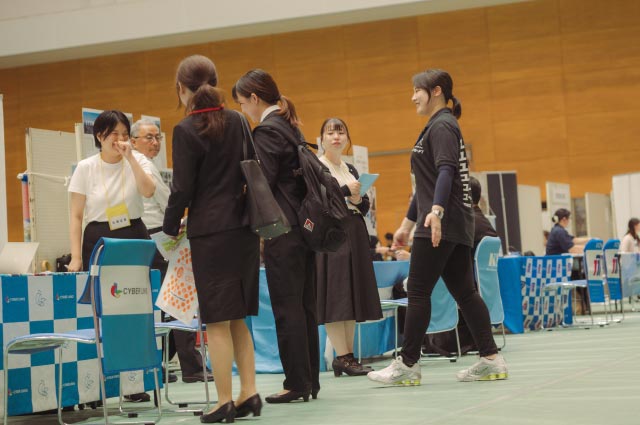 企業説明ブース